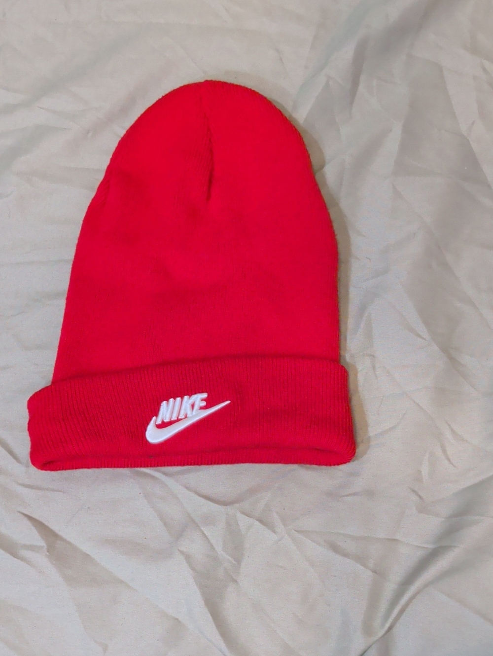 Nike Kids Red Beanie Hat